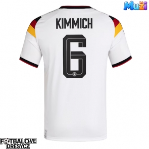Německo Joshua Kimmich #6 Domácí Dres MS 2026 Krátký Rukáv